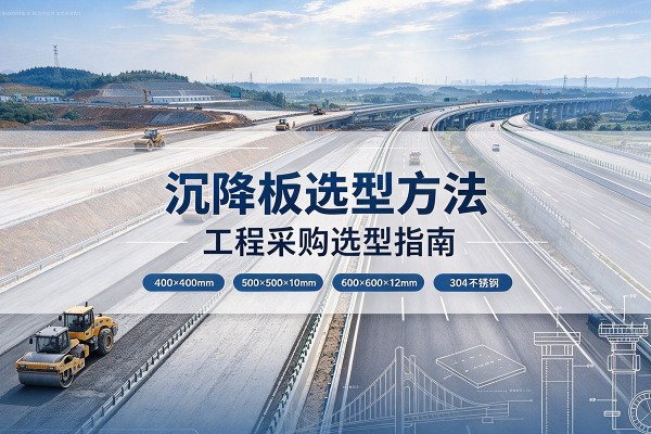 渭滨沉降板选择方法