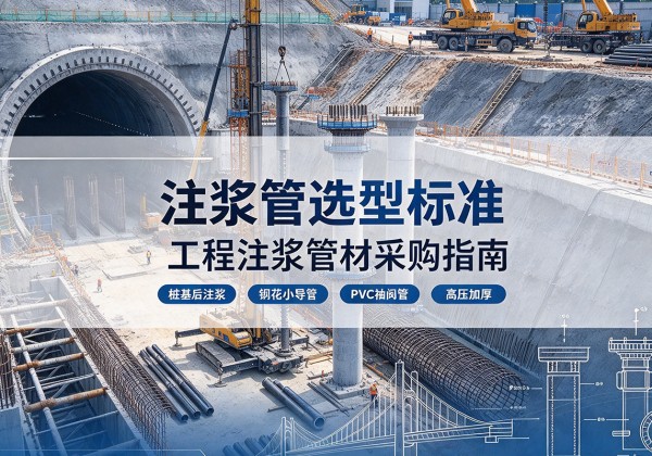 渭滨注浆管选型标准