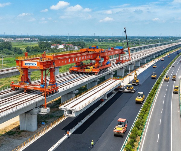 渭滨公路建设
